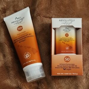 Absolutely Natural Mineral Sunscreen SPF 50